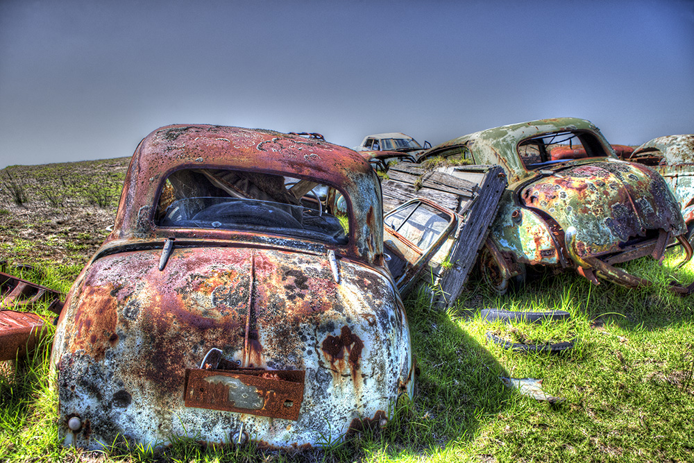 Rusted Cars