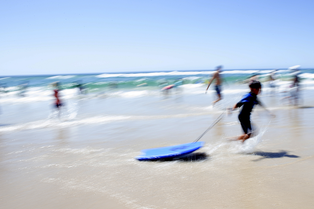 Beach play